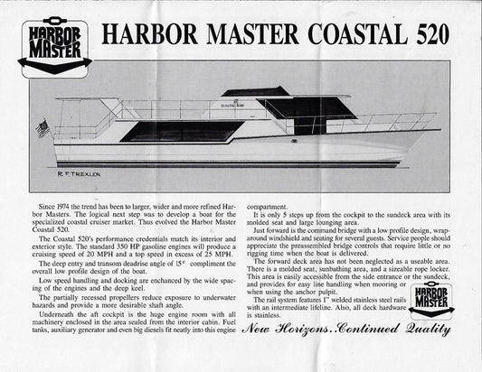 Harbor Master 520 Coastal Brochure