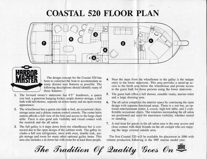 Harbor Master 520 Coastal Brochure