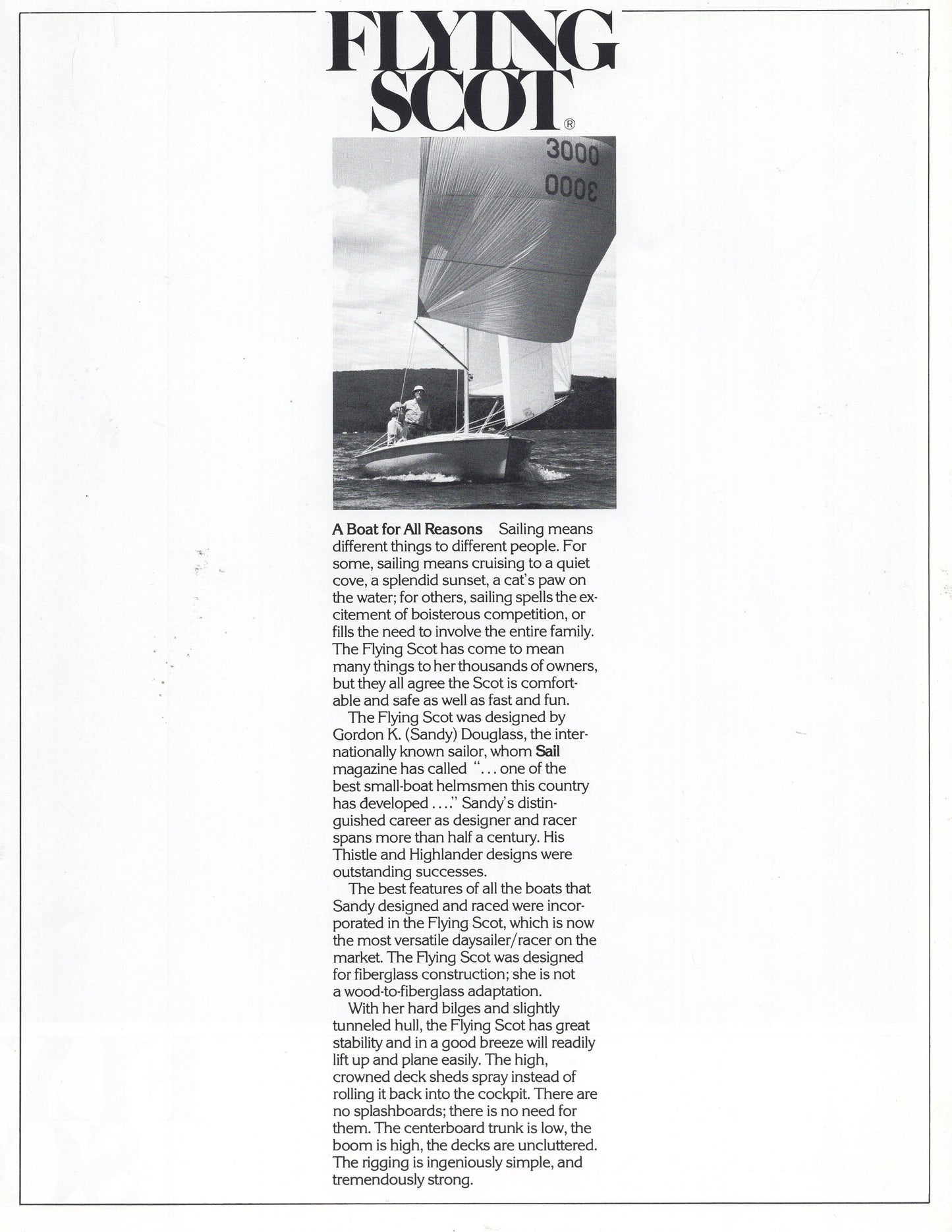 Flying Scot Brochure