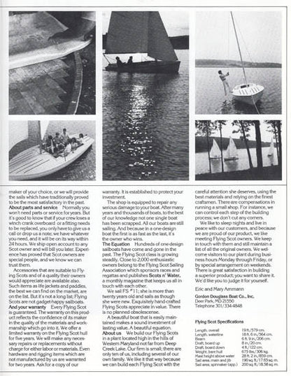 Flying Scot Brochure