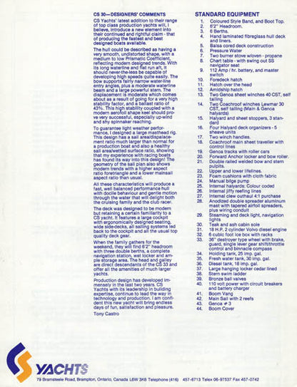 CS 30 Brochure