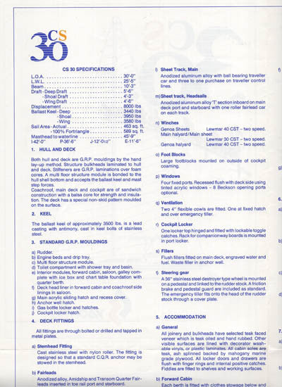 CS 30 Brochure