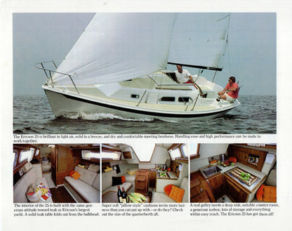 Ericson 25 Digital Brochure Package (1980s)