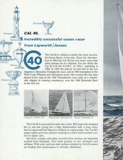 Cal 40 Brochure