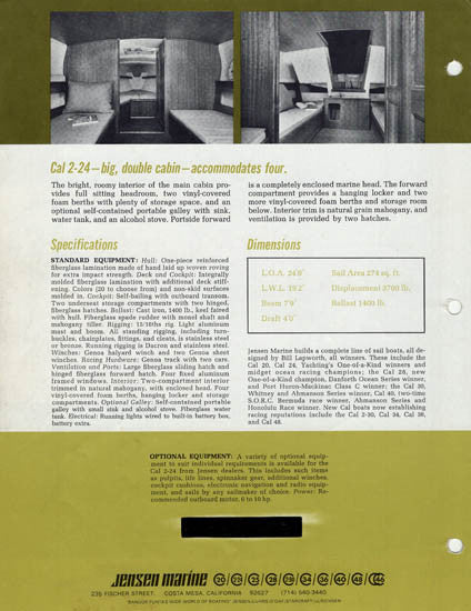 Cal 2-24 Brochure