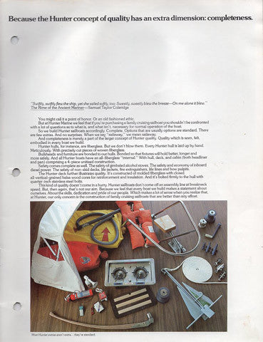Hunter 1976 Brochure