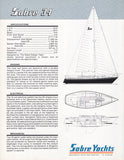 Sabre 34 Brochure