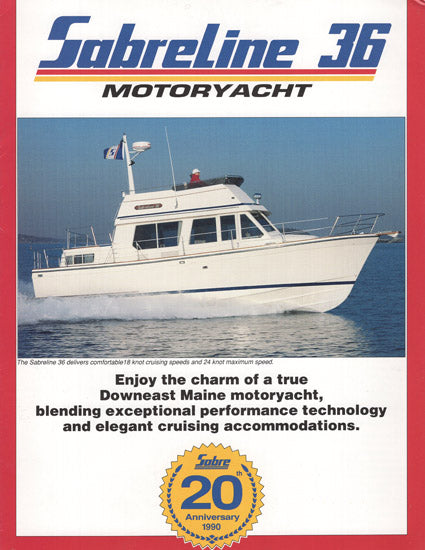 Sabreline 36 Motor Yacht Brochure
