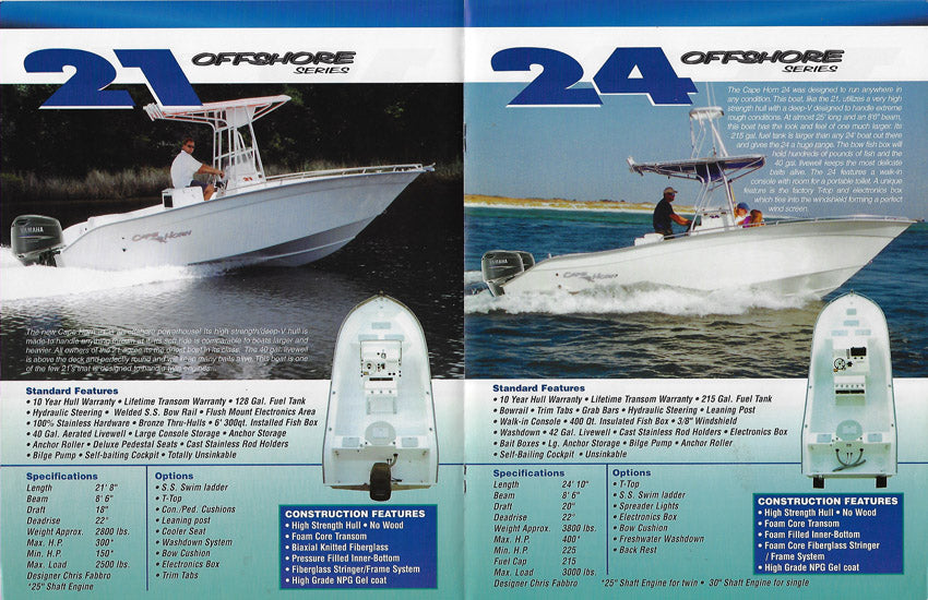 Cape Horn 2003 Brochure SailInfo I