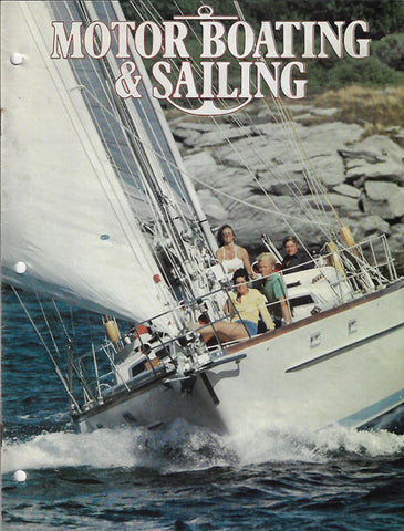 Pearson 530 Motorboating & Sailing Magazine Reprint Brochure