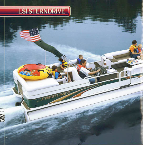 Crestliner 2004 Pontoon Brochure SailInfo I