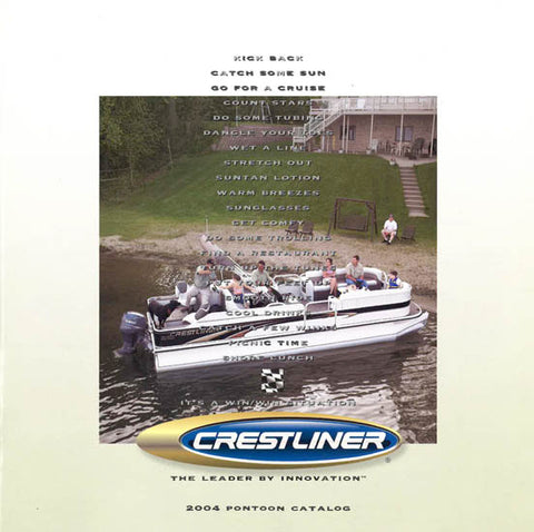 Crestliner 2004 Pontoon Brochure