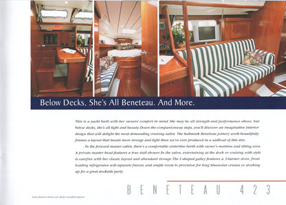 Beneteau 423 Brochure