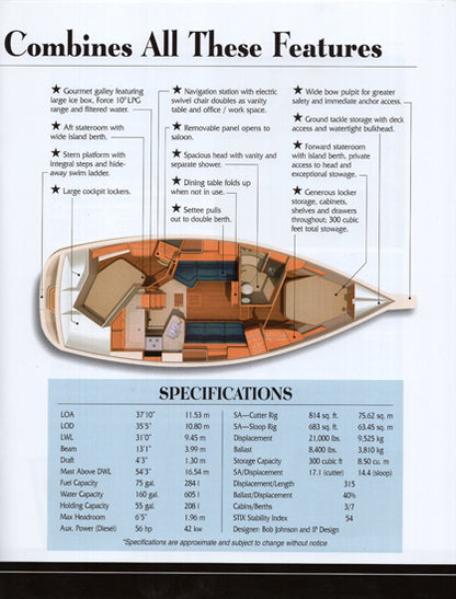 Island Packet 370 Brochure