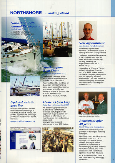 Northshore 2003 Newsletter