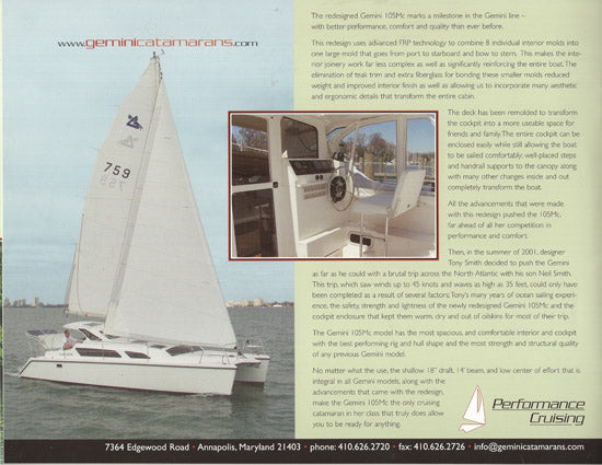 Gemini 105Mc Brochure