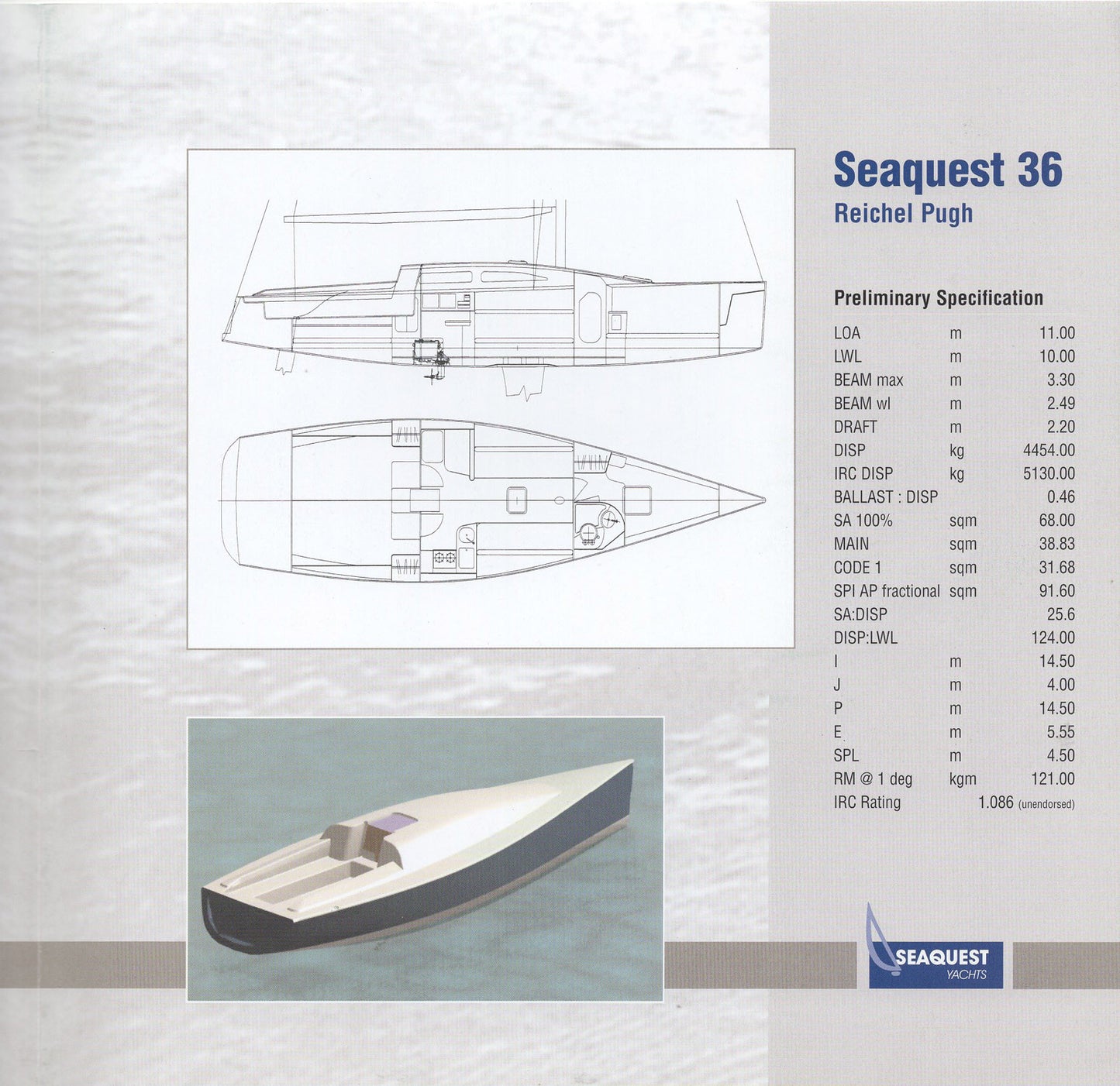 Seaquest 36 Preliminary Brochure
