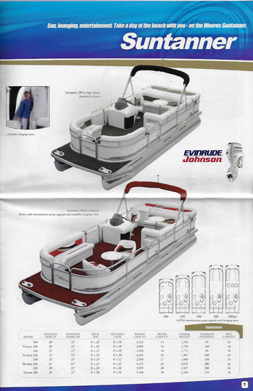 Weeres 2003 Pontoon Brochure