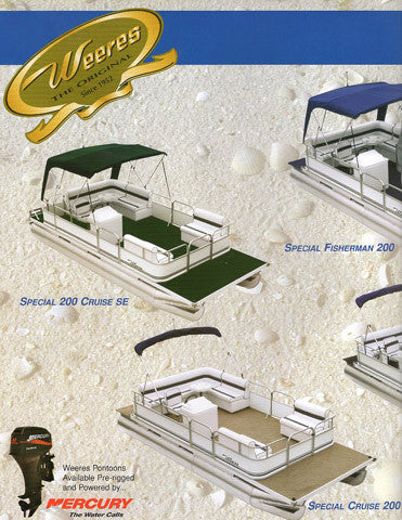 Weeres 2003 Special Edition Pontoon Brochure