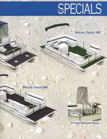 Weeres 2003 Special Edition Pontoon Brochure