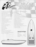 Powerplay 28 Sport Deck Outboard Brochure