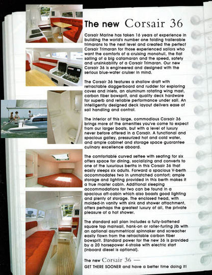 Corsair 36 Brochure
