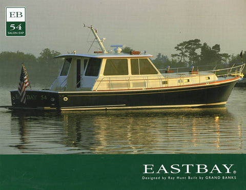 Grand Banks Eastbay 54SX Brochure