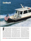 Grand Banks Eastbay 54SX Motorboating Magazine Reprint