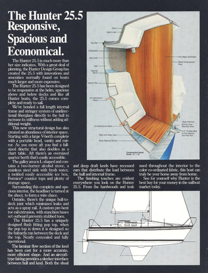 Hunter 25.5 Brochure