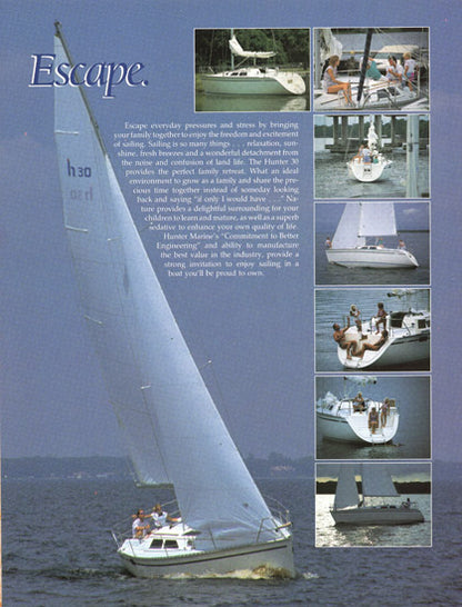 Hunter 30 Brochure