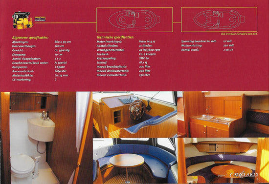 Antaris Motorjachten Brochure