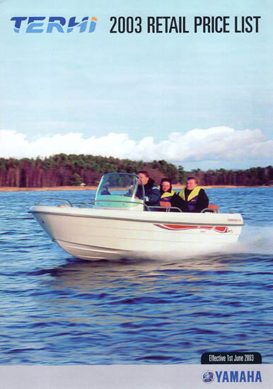 Terhi 2003 Price List Brochure