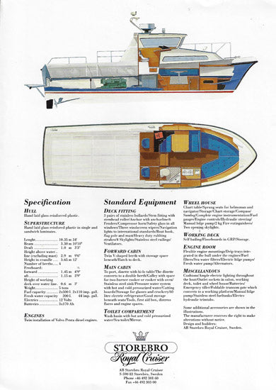 Storebro Royal Cruiser 34 Sport Brochure