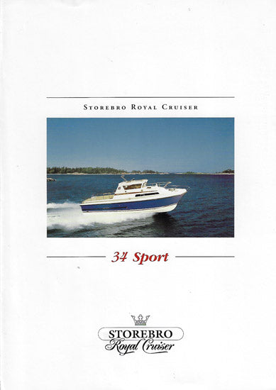 Storebro Royal Cruiser 34 Sport Brochure