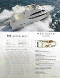 Meridian 408 Motor Yacht Brochure