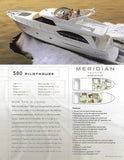 Meridian 580 Pilothouse Brochure
