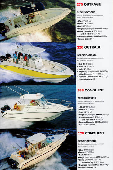 Boston Whaler 2004 Abbreviated Brochure