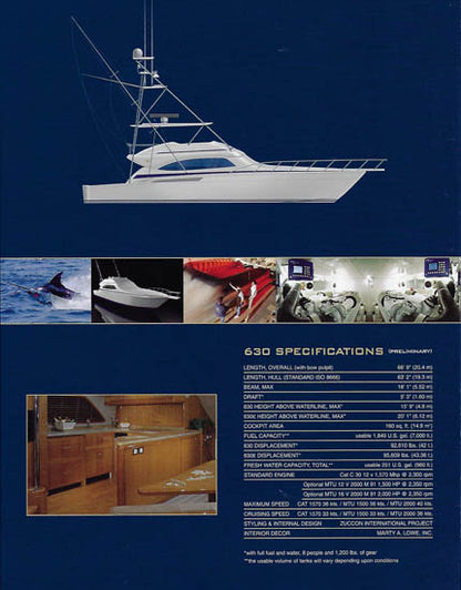 Bertram 630 Preliminary Brochure