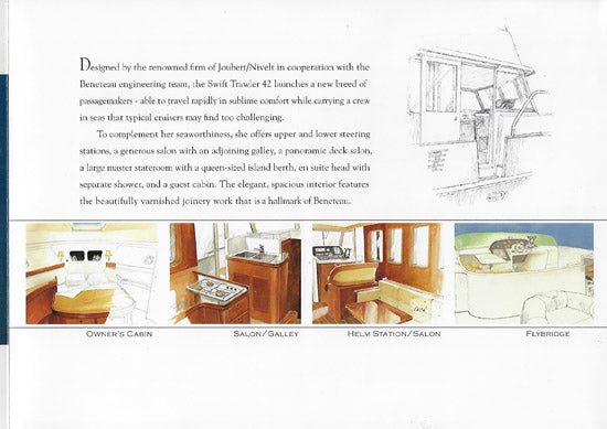 Beneteau Swift Trawler 42 Brochure