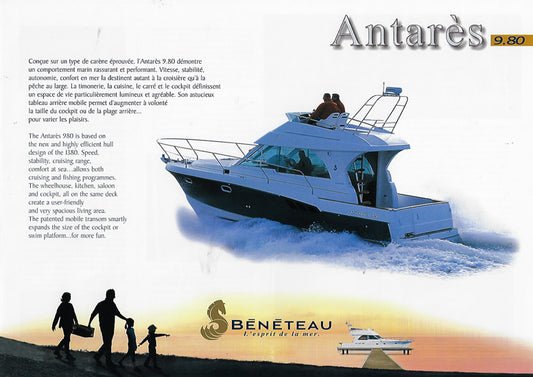 Beneteau Antares 9.80 Specification Brochure