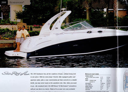 Sea Ray 2004 Sport Cruisers Brochure