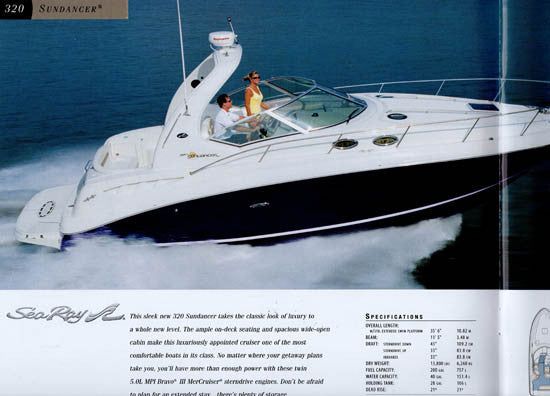 Sea Ray 2004 Sport Cruisers Brochure
