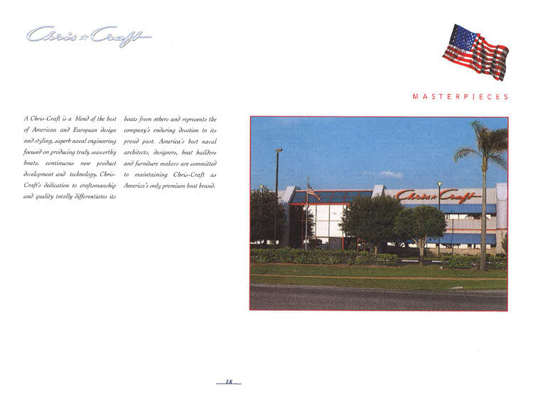 Chris Craft 2002 Hard Bound Brochure