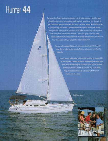 Hunter 41, 44 & 46 Brochure