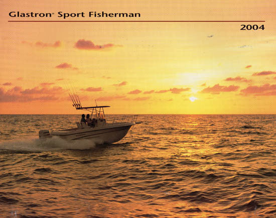 Glastron 2004 Sport Fisherman Brochure