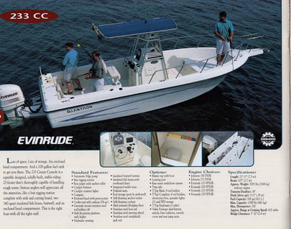Glastron 2004 Sport Fisherman Brochure