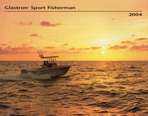 Glastron 2004 Sport Fisherman Brochure
