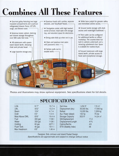 Island Packet 485 Brochure