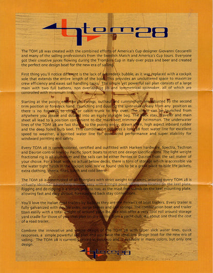 Tom 28 Brochure
