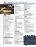 Carver 55 Californian Cockpit Motor Yacht Brochure